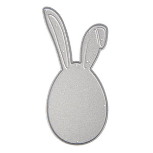Stanzschablone Osterhase 4,2x8,6cm