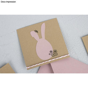 Stanzschablone Osterhase 4,2x8,6cm