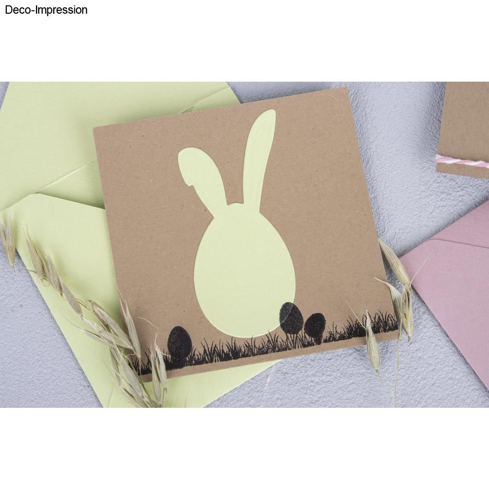 Stanzschablone Osterhase 4,2x8,6cm