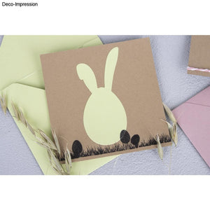 Stanzschablone Osterhase 4,2x8,6cm