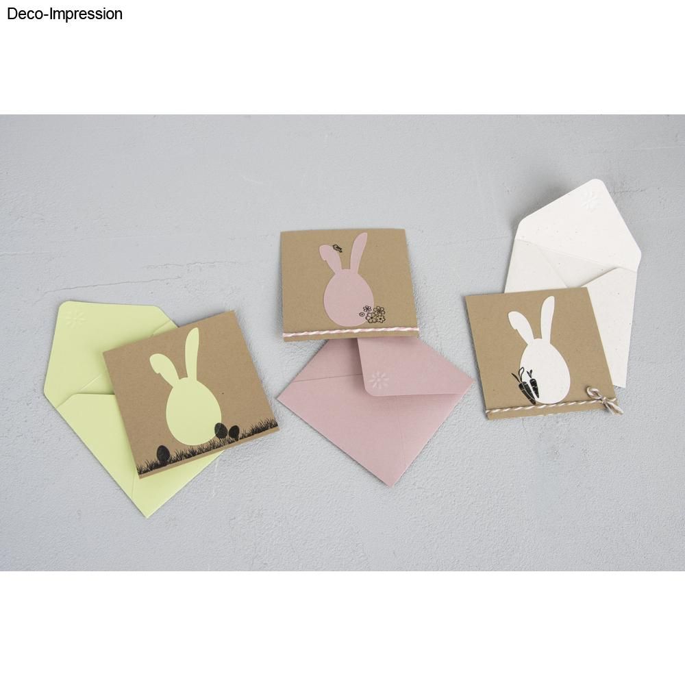 Stanzschablone Osterhase 4,2x8,6cm