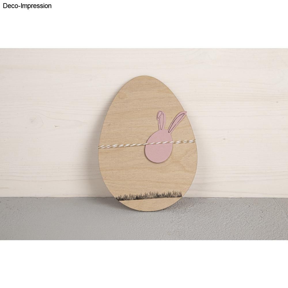 Stanzschablone Osterhase 4,2x8,6cm