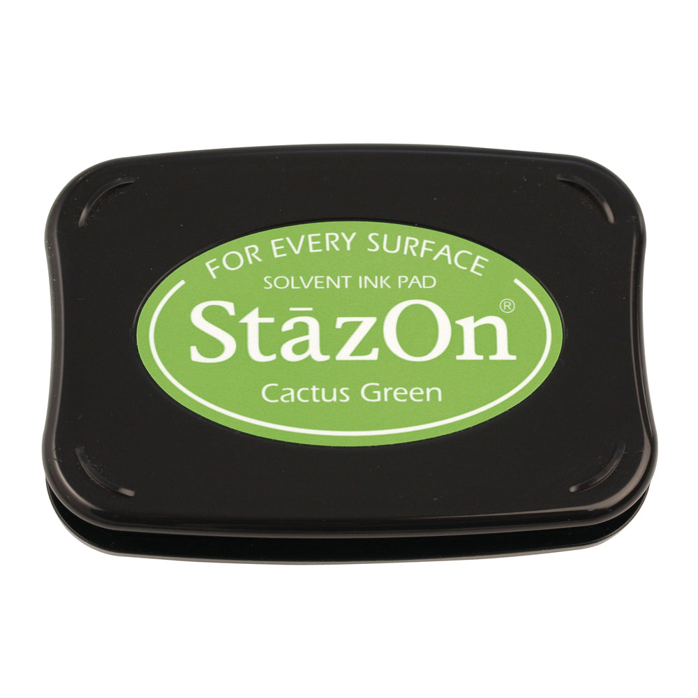 StazOn Stempelkissen, Kaktusgrün