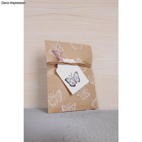 Stempel Schmetterling mit Holzgriff 3cm ø