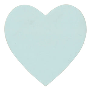 Stempelgummi herzförmig, 3 Stück/Verpackung