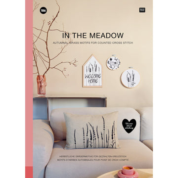 Rico Design Stickbuch In the Meadow 186 gezählter Kreuzstich Vorlagen 64 Seiten Softcover