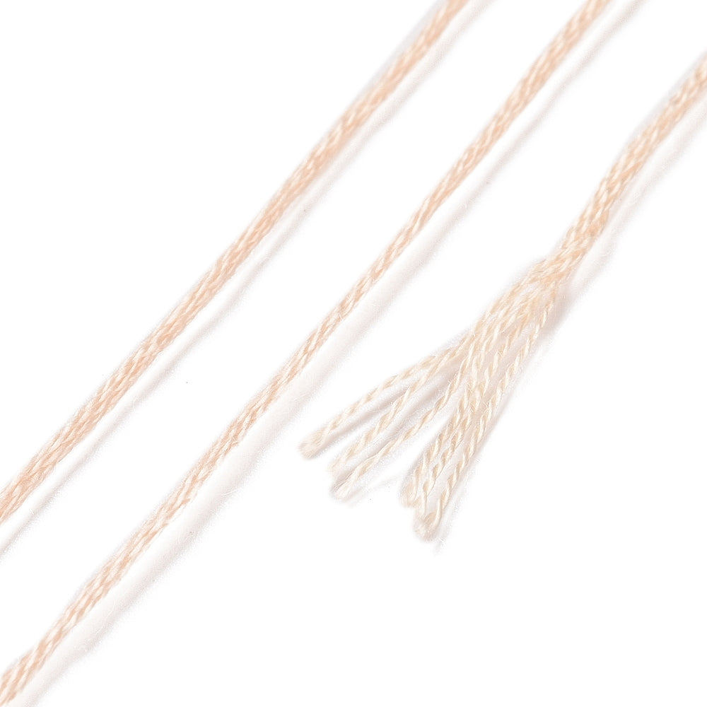 Stickgarn-Set 12 Farben 6-fädiges Polyester Stickgarn 8m pro Strang verschiedene Farben
