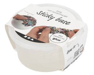 Sticky Base- modellierbare Klebeknete transparent 200 g/ 1 Dose