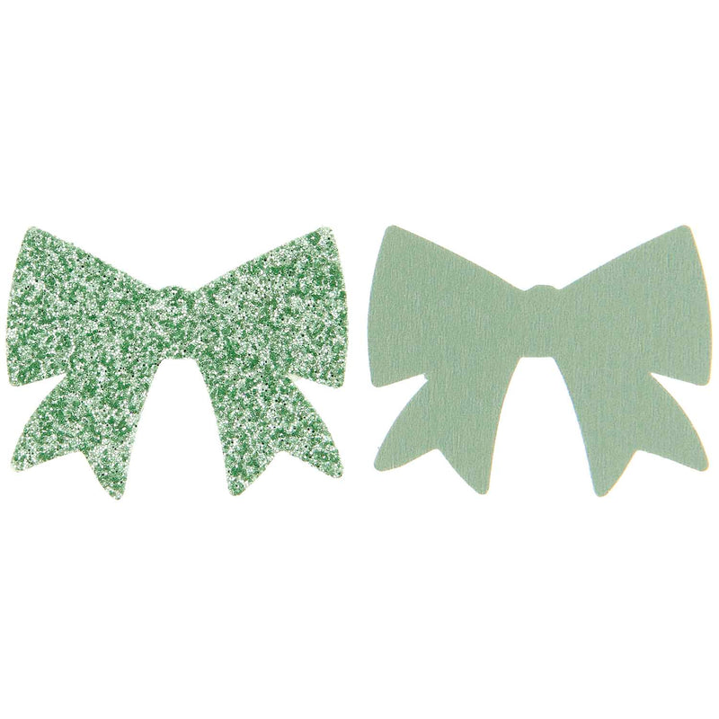 Streudekoration Schleifen Glitzer FSC MIX 3x2cm 20g