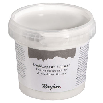 Strukturpaste Feinsand weiß 500g
