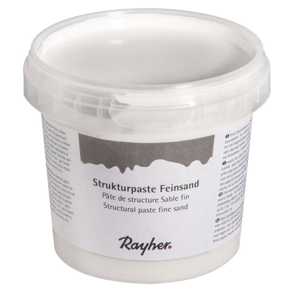 Strukturpaste Feinsand weiß 500g