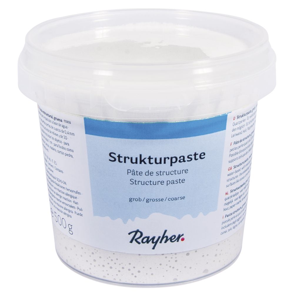Strukturpaste weiß grob Strukturpaste 500g