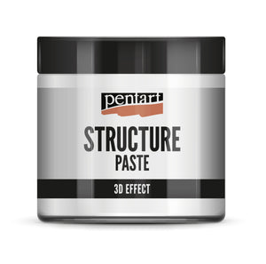 Strukturpaste feinkörnig 3D Effekt weiß 500 ml