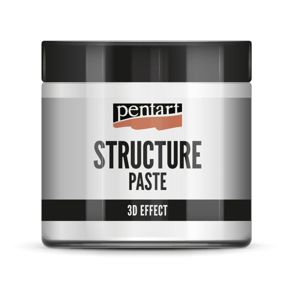 Strukturpaste feinkörnig 3D Effekt weiß 500 ml