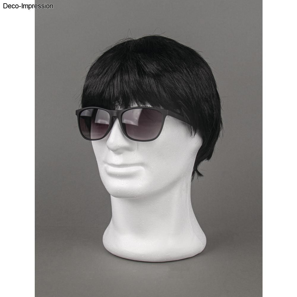 Styroporkopf „Mann“, ca. 30 x 15 cm, 56,5 cm Kopfumfang