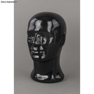 Styroporkopf „Mann“, ca. 30 x 15 cm, 56,5 cm Kopfumfang