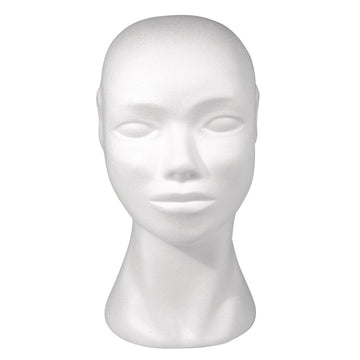 Styropor-Kopf weiblich 29cm 55cm Kopfumfang