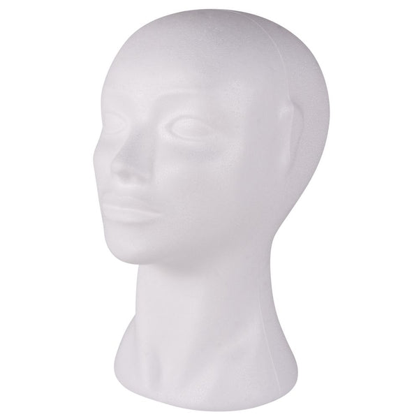 Styropor-Kopf weiblich 29cm 55cm Kopfumfang