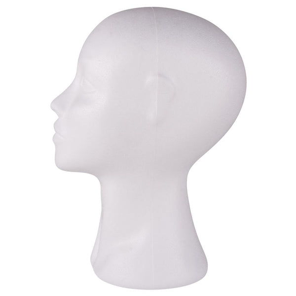 Styropor-Kopf weiblich 29cm 55cm Kopfumfang