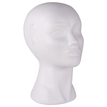 Styropor-Kopf weiblich 29cm 55cm Kopfumfang