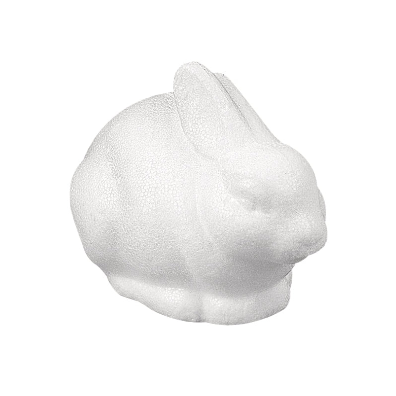 Styropor Hase sitzend 14x8cm