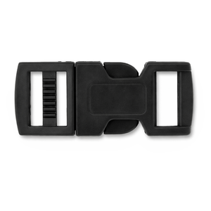 Survival Schnappverschluss, 20 mm, 5 Stk. /Verpackung, schwarz