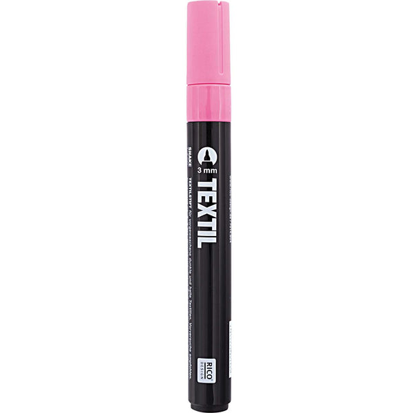 Rico Design Textilmarker 3mm dunkle Stoffe Einzelstifte