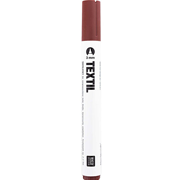 Rico Design Textilmarker 3mm helle Stoffe Einzelstifte