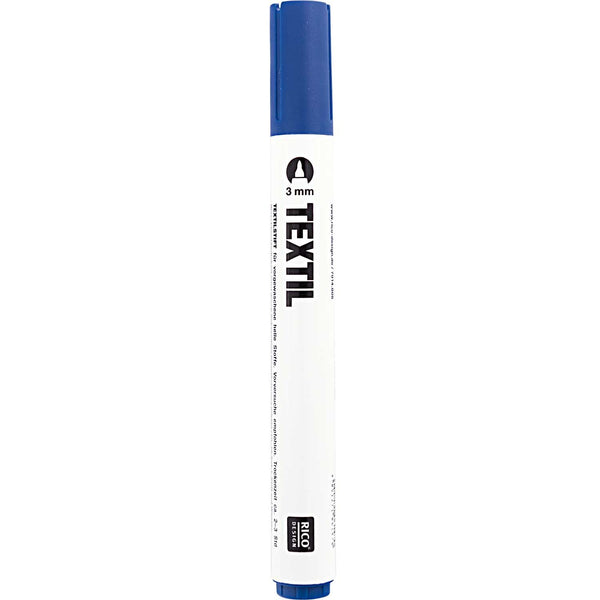 Rico Design Textilmarker 3mm helle Stoffe Einzelstifte