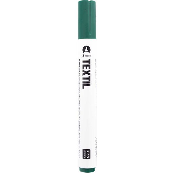 Rico Design Textilmarker 3mm helle Stoffe Einzelstifte