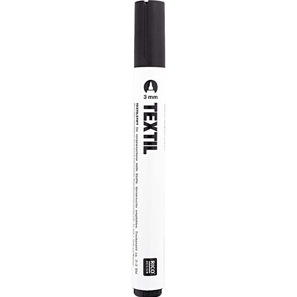 Rico Design Textilmarker 3mm helle Stoffe Einzelstifte