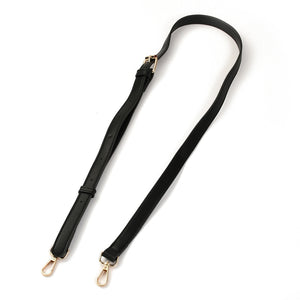 Taschenriemen aus PU-Leder mit Karabinerhaken 133cm