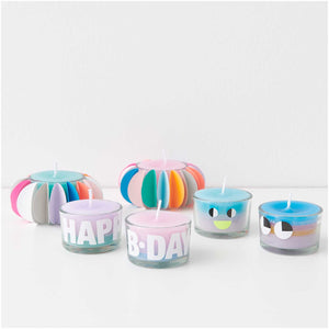 Teelichtgläser transparent 5,2x3,3cm 6 Stück