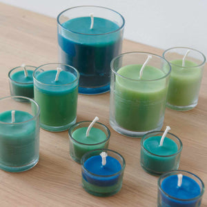 Teelichtgläser transparent 5,2x3,3cm 6 Stück