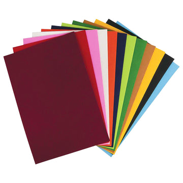 Textilfilz Mix bunt 12 Farben A3 30x44x0,2cm Set 12Stück