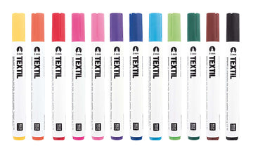 Rico Design Textilmarker 3mm helle Stoffe Einzelstifte