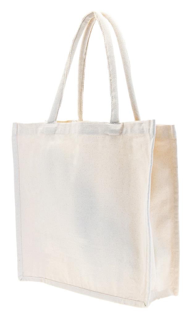 Tragetasche ecru 100% Baumwolle 40x40x15cm