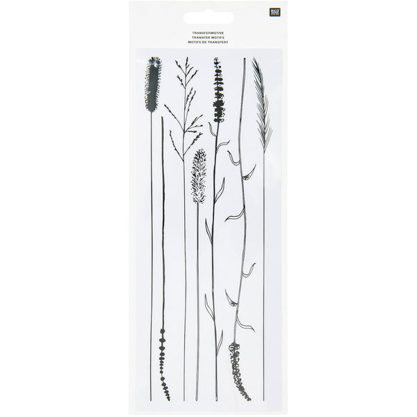 Transfermotive In the Meadow Gräser 10 x 25 cm 1 Bogen