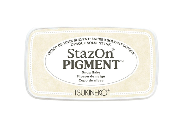 Tsukineko StazOn pigment ink pad Stempelkissen Snowflake