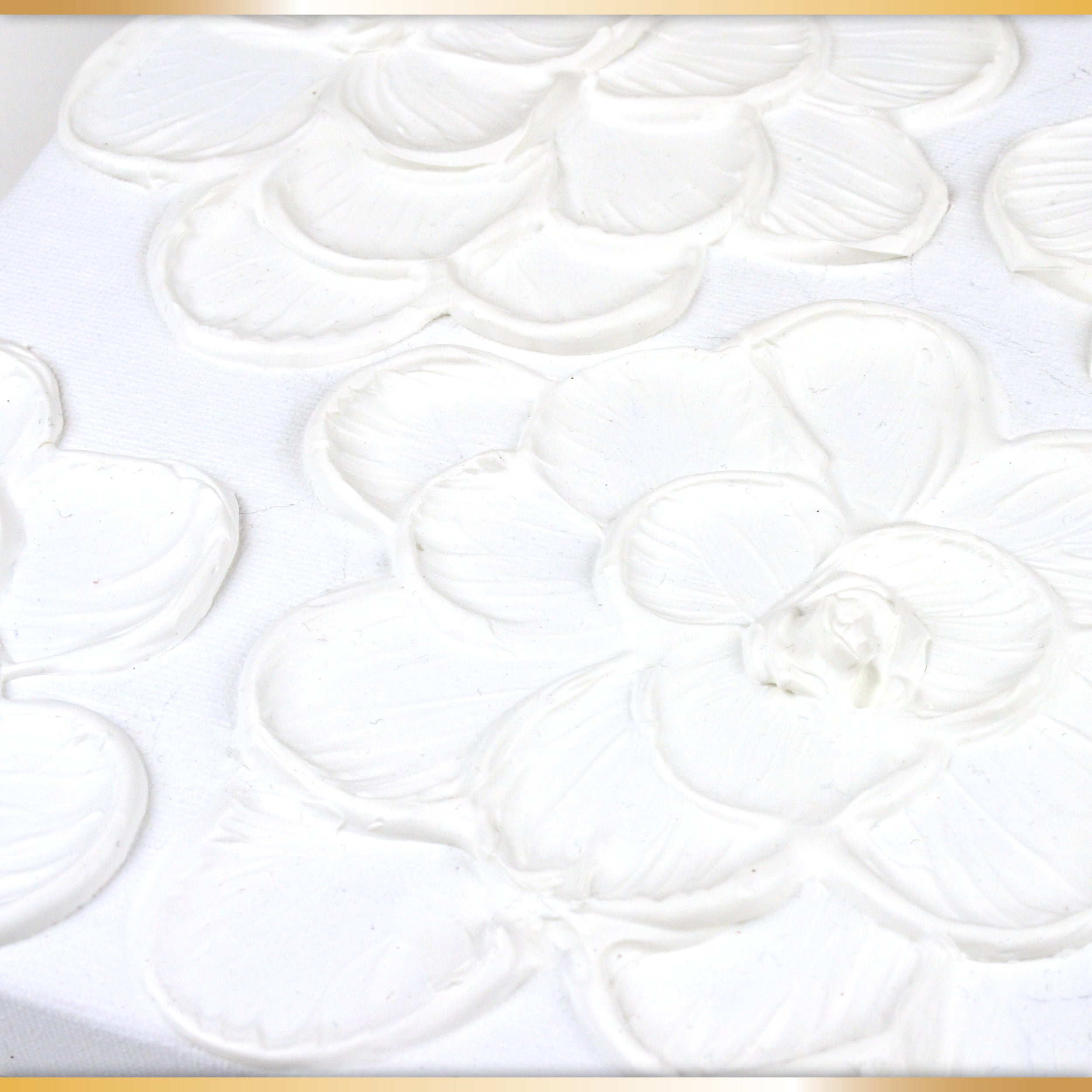 Viva Decor® Strukturpaste PREMIUM cremig (1000g, Weiß) stoßfeste Impasto Paste Künstlerqualität matt