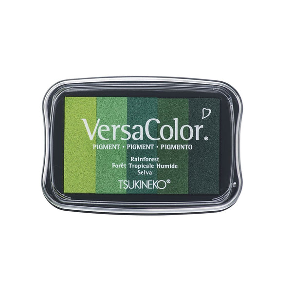 Versacolor Stempelkissen Multicolor 5 Farben Stempelfläche 4,7x7,5 cm