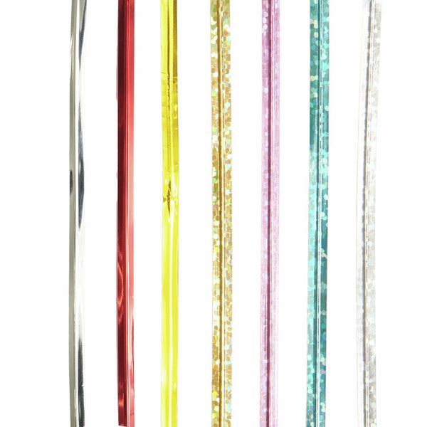 Verschlussbänder mit Draht multicolor 50 Stück 10cm