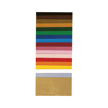 Verzier-Wachsfolie 10x5cm 18 Farben sortiert