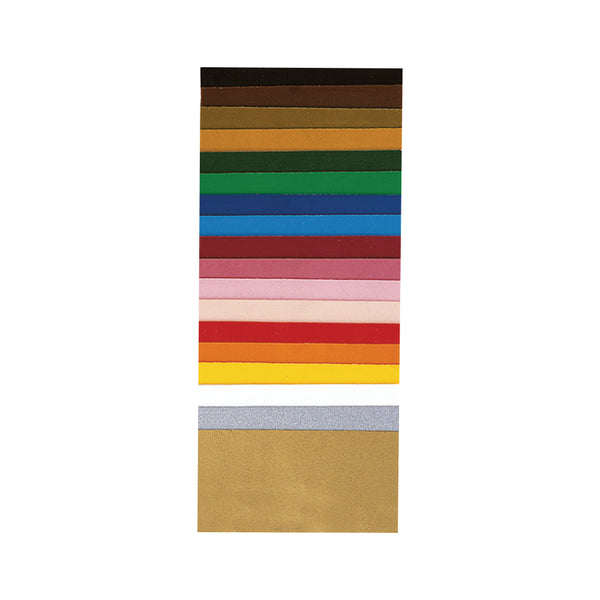 Verzier-Wachsfolie 10x5cm 18 Farben sortiert