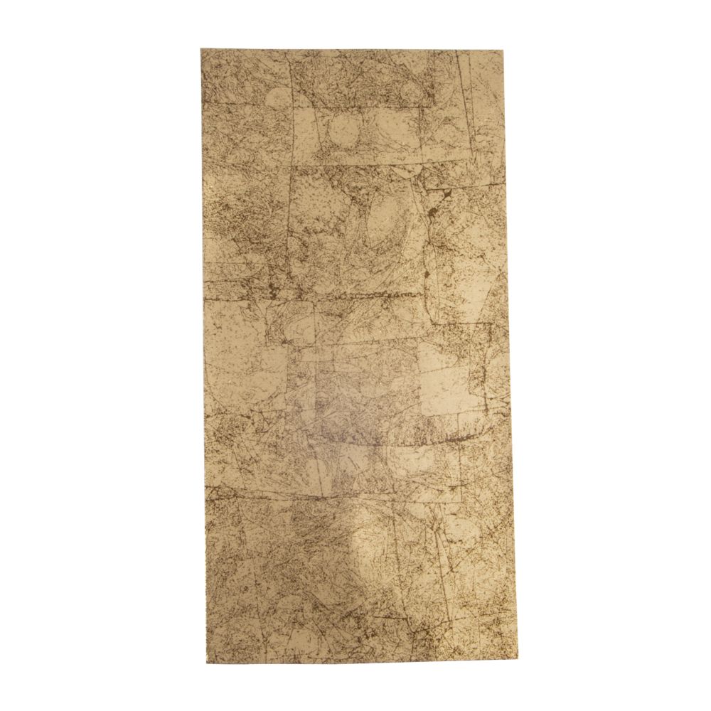 Verzier-Wachsfolie antik gold 20x10cm 1 Stück