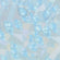 Verzierwachsplatte flitter hellblau 1 Stk.