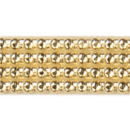 Wachs-Perlstreifen 4mm hochglänzend 6 Stk/20cm