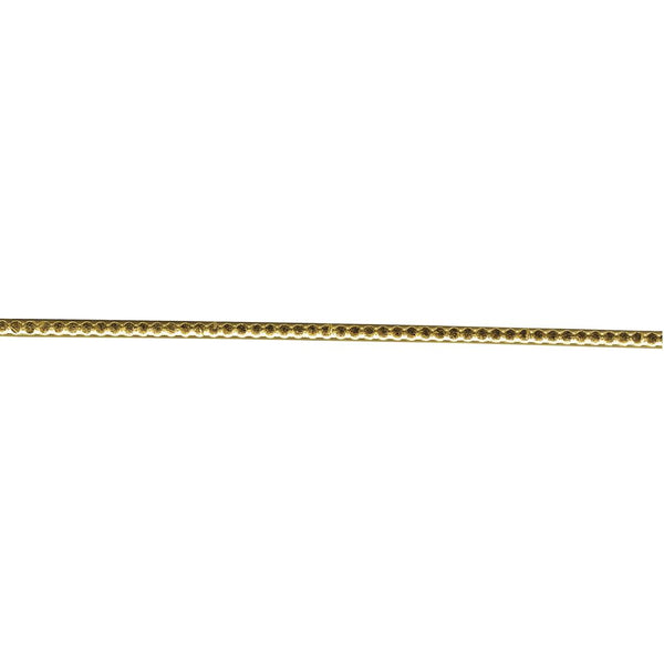 Wachs-Perlstreifen 4mm hochglänzend 6 Stk/20cm
