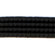 Wachs Perlstreifen schwarz 2 mm x 20 cm
