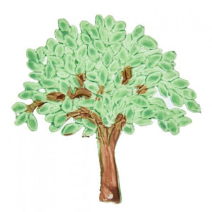 Wachsdekor Baum Sommer 60x58mm 1 Stück